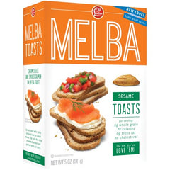 OLD LONDON: Melba Sesame Toasts, 5 oz