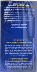 TWINING TEA: Classics Black Tea Variety Pack 20 Tea Bags, 1.41 oz