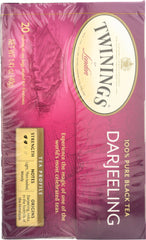 TWINING TEA: Origins Darjeeling Tea, 20 Tea Bags, 1.41 oz