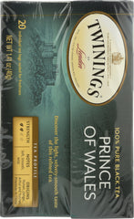 TWINING TEA: Classics Prince of Wales Tea 20 Tea Bags, 1.41 oz