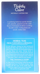 TWININGS: Herbal Tea Bedtime Blend Naturally Caffeine Free 20 bag, 1.02 oz