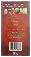 TWINING TEA: Decaffeinated English Breakfast Black Tea, 50 bg