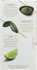 TWINING TEA: Energize Cranberry & Lime Green Tea with Matcha, 18 bg