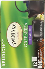 TWINING TEA: Jasmine Green Tea Kcup, 1.26 oz