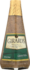 GIRARD'S: Greek Feta Vinaigrette Dressing, 12 oz