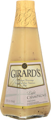GIRARD'S: Light Champagne Salad Dressing, 12 oz