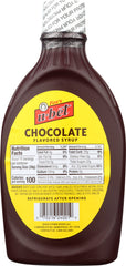 FOX UBET: Syrup Chocolate, 22 oz
