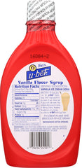 FOX UBET: Syrup Vanilla, 20 oz