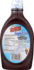 FOX UBET: Syrup Chocolate Sugar Free, 18 oz