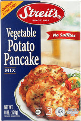 STREITS: Vegetable Potato Pancake Mix, 6 oz