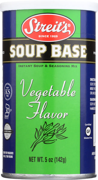 STREITS: Vegetable Flavored Soup Base, 5 oz