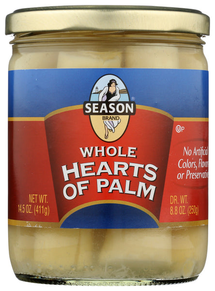 SEASONS: Heart of Palm Whole All Natural, 14.5 oz