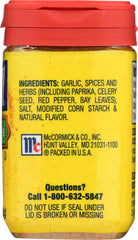 OLD BAY: Seasonings Garlic & Herb, 2.25 oz
