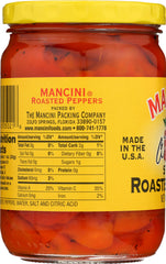 MANCINI: Sweet Roasted Peppers, 12 oz