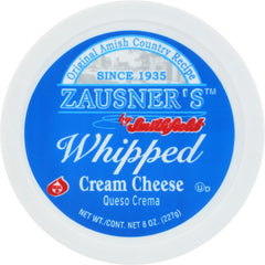 ZAUSNER'S: Whipped Cream Cheese, 8 oz