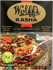 WOLFFS: Kasha Medium Granulation, 13 oz