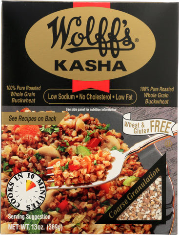 WOLFFS: Kasha Coarse Granulation, 13 oz