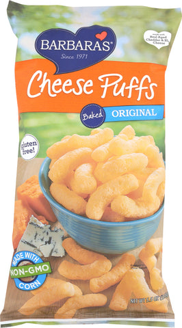 BARBARA'S BAKERY: Baked Cheese Puffs Original, 5.5 oz