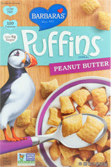 BARBARAS BAKERY: Puffins Cereal Peanut Butter, 11 Oz