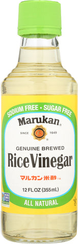 MARUKAN: Genuine Brewed Rice Vinegar, 12 oz