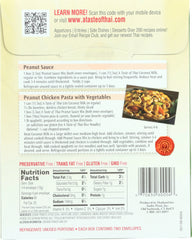 TASTE OF THAI: Peanut Sauce Mix, 3.5 oz