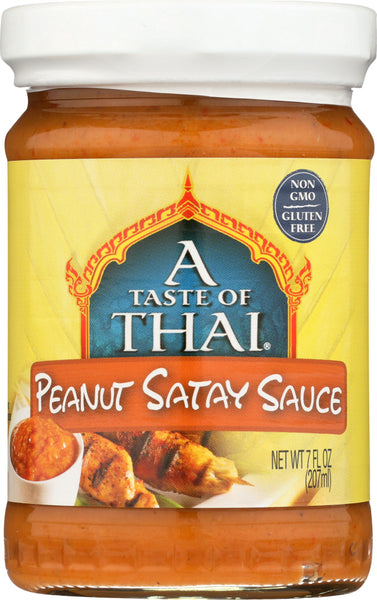 TASTE OF THAI: Peanut Satay Sauce, 7 oz