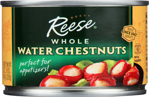 REESE: Whole Water Chestnuts, 8 oz