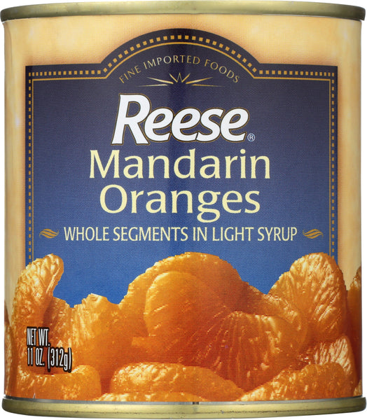 REESE: Mandarin Oranges Whole Segments In Light Syrup, 11 oz