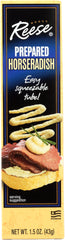 REESE: Prepared Horseradish Squeezable Tube, 1.5 oz