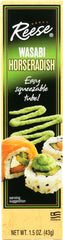 REESE: Wasabi Horseradish Squeezable Tube, 1.5 oz