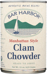 BAR HARBOR: Clam Chowder Manhattan Style, 15 Oz