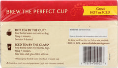 CELESTIAL SEASONINGS: Red Zinger Herbal Tea Caffeine Free, 20 bg