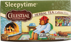 CELESTIAL SEASONINGS: Sleepytime Herbal Tea Caffeine Free 20 Tea Bag, 1 oz