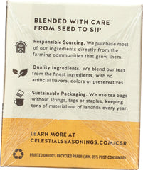 CELESTIAL SEASONINGS: Lemon Zinger Herbal Tea Caffeine Free, 20 bg