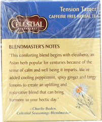 CELESTIAL SEASONINGS: Tension Tamer Herbal Tea Caffeine Free, 20 bg