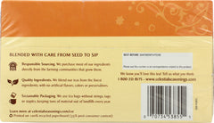 CELESTIAL SEASONINGS: Vermont Maple Ginger Herbal Tea Pack of 20, 1 oz