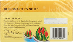 CELESTIAL SEASONINGS: Ginger Probiotic Herbal Tea Pack of 20, 1.1 oz