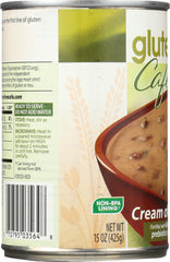 HEALTH VALLEY: Gluten Free Cafe, Cream of Mushroom Soup, 15 oz (425 g)