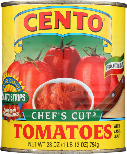 CENTO: Chef's Cut Tomatoes, 28 oz