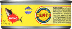 CENTO: Solid Packed Light Tuna In Pure Olive Oil, 5 oz