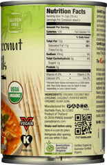 KA ME: Organic Coconut Milk, 13.5 fo