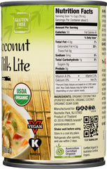 KA ME: Organic Coconut Milk Lite, 13.5 fo