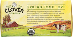 CLOVER SONOMA: Organic Salted Butter, 16 oz