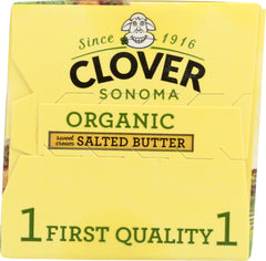 CLOVER SONOMA: Organic Salted Butter, 16 oz