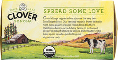 CLOVER SONOMA: Organic Unsalted Butter, 16 oz