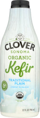 CLOVER SONOMA: Organic Kefir Traditional Plain, 32 oz