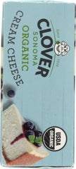 CLOVER SONOMA: Organic Cream Cheese, 8 oz