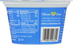 CLOVER SONOMA: Organic Whole Milk Plain Greek Yogurt, 5.30 oz