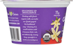 CLOVER SONOMA: Organic Whole Milk Vanilla Bean Greek Yogurt, 5.30 oz