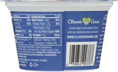 CLOVER SONOMA: Organic Whole Milk Blueberry Greek Yogurt, 5.30 oz